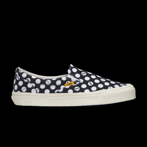Vans Slip-On Union Polka Dot Black/White