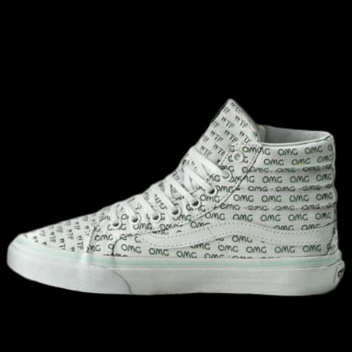 Vans SK8-HI Slim White/Green