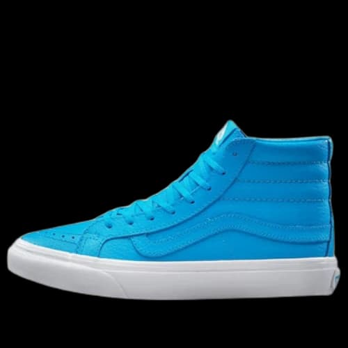 Vans SK8-Hi Slim Neon Leather Neon Blue