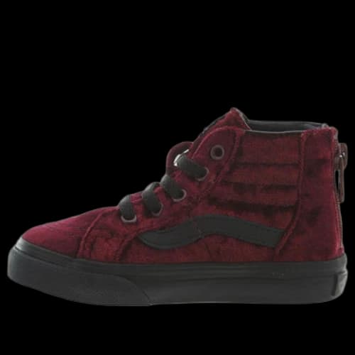 (TD) Vans Sk8-Hi Zip Shoes 'Velvet Red Black'