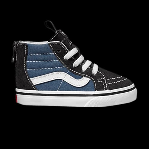 Vans Sk8-Hi Zip Toddler 'Tri Pop - Vintage Indigo'