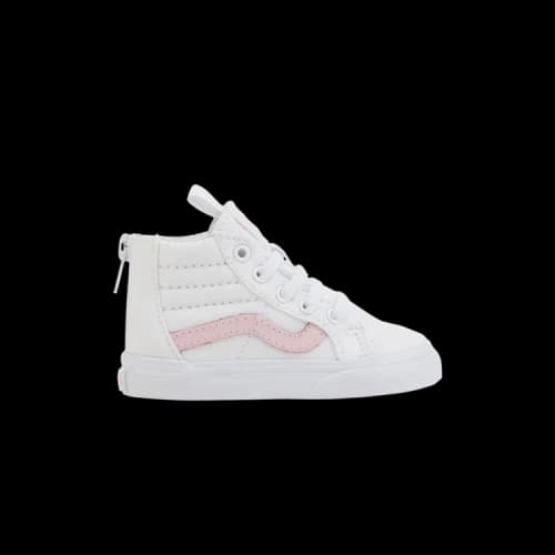 Vans Sk8-Hi Zip Toddler 'White Chalk Pink'