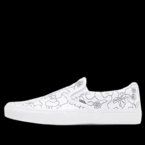 Vans Slip-on White Black