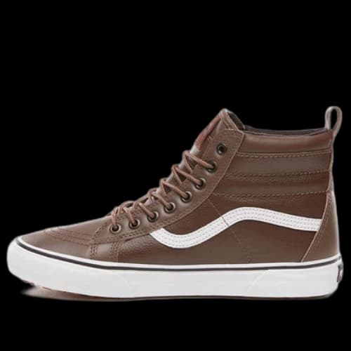 Vans SK8-HI MTE Rain Drum Leather Brown/White