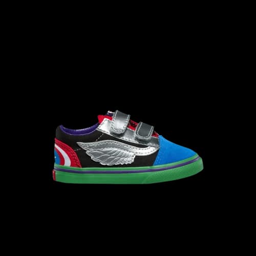 Vans Marvel x Old Skool V Toddler 'Captain America'