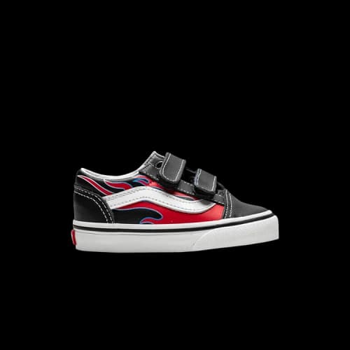 Vans Old Skool V Toddler 'Moto Flame'