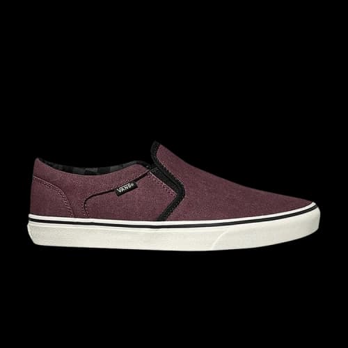 Vans Asher 'Washed Canvas - Port'