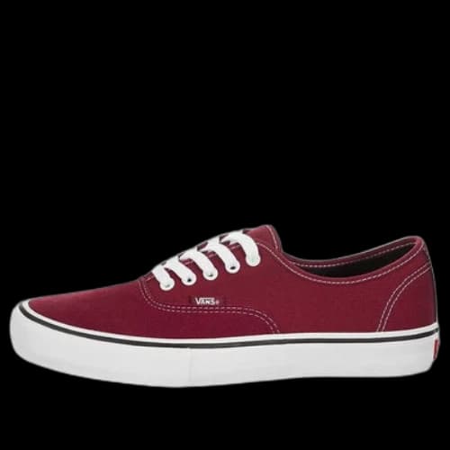 Vans Authentic Pro Casual Skateboarding Shoes Unisex Red Wine