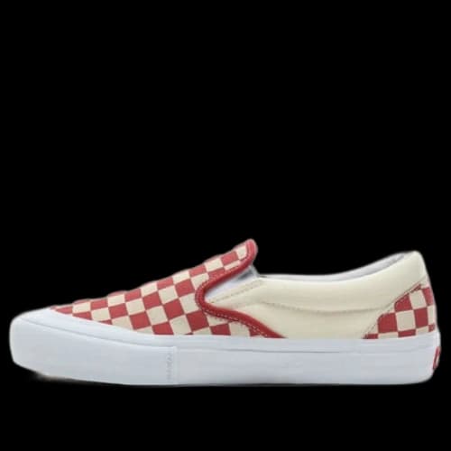 Vans Slip On Pro Checkerboard 'Red White'