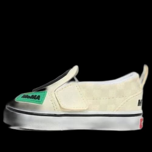 (TD) Vans MoMA Classic Slip-On 'Cream'