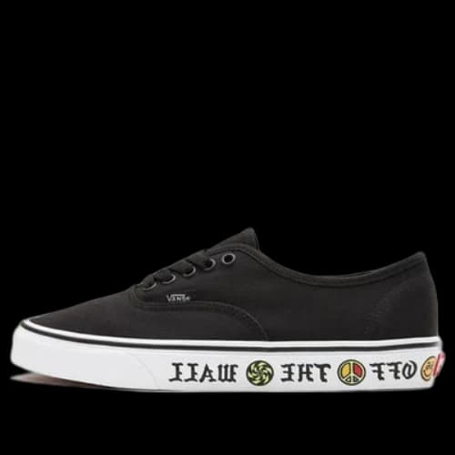 Vans Sidewall Authentic 'Black White'