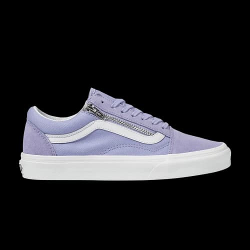 Vans Old Skool Low Tops Casual Skateboarding Shoes Unisex Purple White