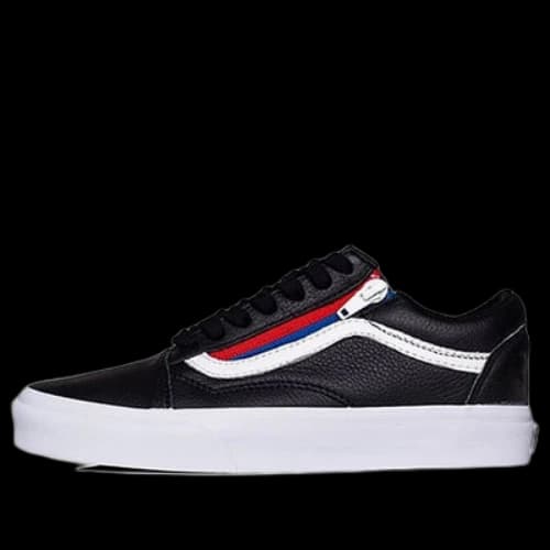 Vans Old Skool Zip Leather Black