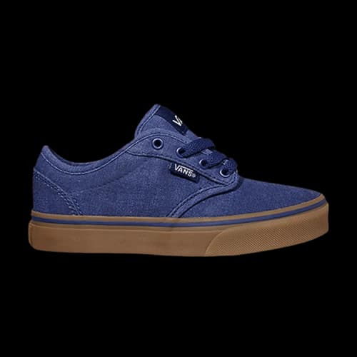 Vans Atwood Kids 'Washed Canvas - Blue Gum'