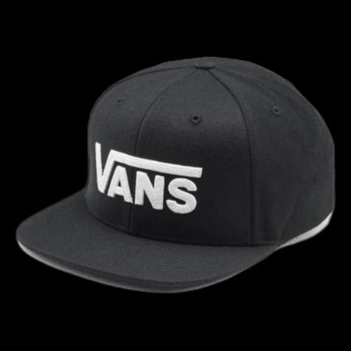 Vans Drop V Snapback Hat 'Black White'