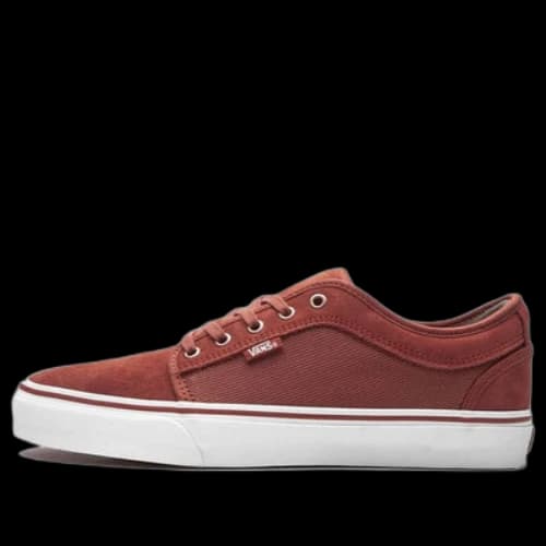 Vans Chukka Low Breathable Non-Slip Wear-resistant Low Tops Casual Skateboarding Shoes Red