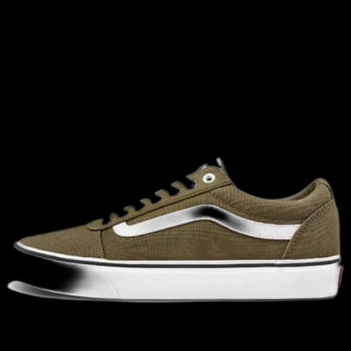 Vans Ward Low Skate Shoes Green