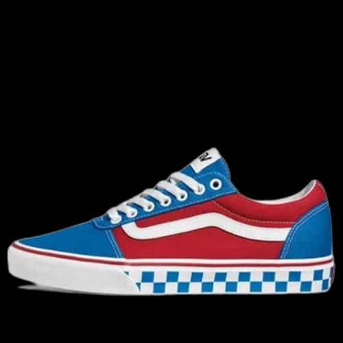 Vans Ward Shoes Red/Blue