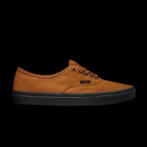 Vans Authentic 'Black Sole Glazed Ginger'