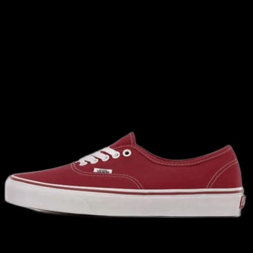 Vans Authentic Wear-resistant Non-Slip Lightweight Low Tops Casual Skateboarding Shoes Unisex Red