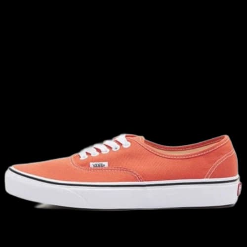 Vans Authentic Shoes Red Orange