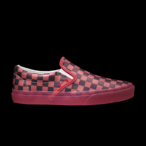Vans Classic Slip-On 'Translucent Rubber - Hibiscus Checkerboard'