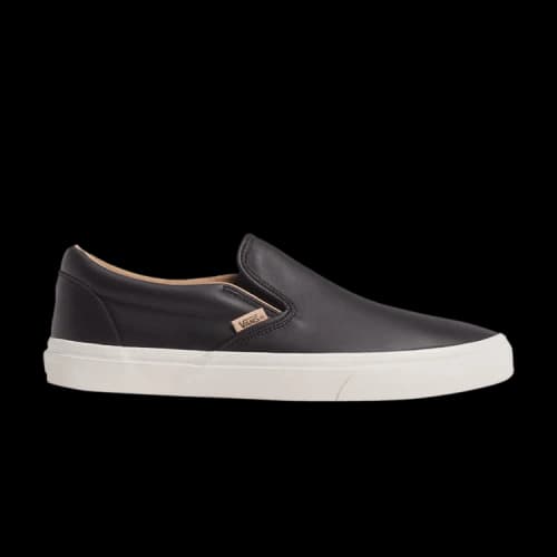 Vans Classic Slip-On 'Lux Leather - Black Porcini'