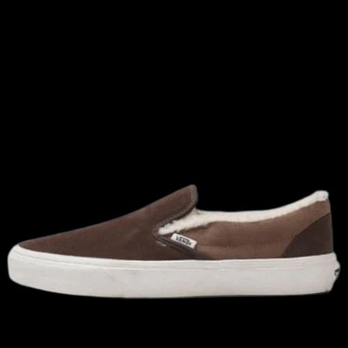 Vans Classic Slip-On Retro Low Top Casual Skate Shoes Unisex Brown