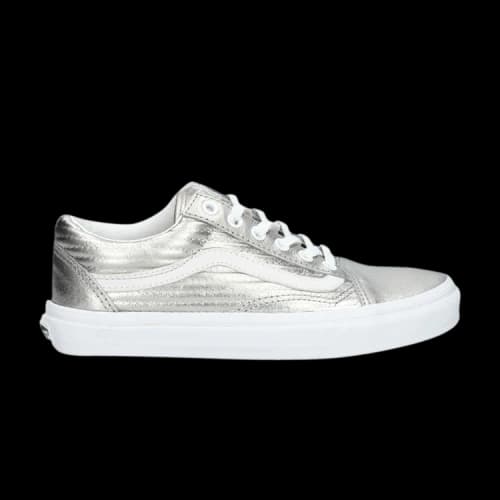 Vans Old Skool 'Moto Leather - Metallic Silver'