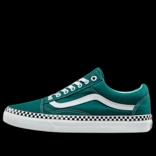 Vans Check Foxing Old Skool Green