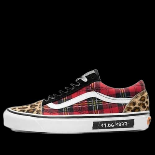 Vans Old Skool English Invasion Redleopard
