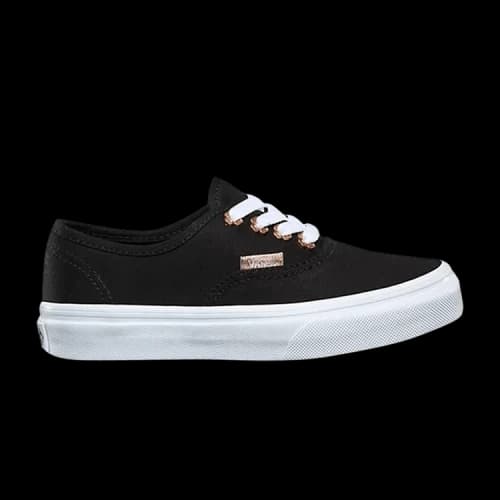 Vans Authentic Kids 'Flower Eyelet - Black'