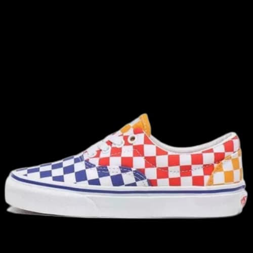 Vans Tri Checkerboard Era Checkerboard Kids Red/Blue