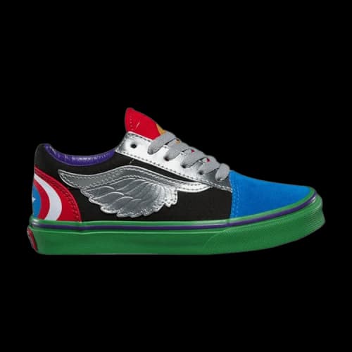 Vans Marvel x Old Skool Kids 'Avengers'