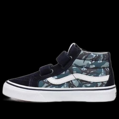 Vans Animal Camo Sk8-Mid Reissue V Kids Blue