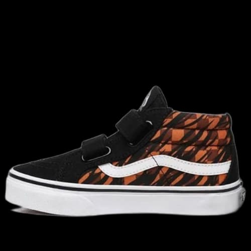 Vans Van Animal Checkerboard SK8-Mid Reissue V 'Black Orange'