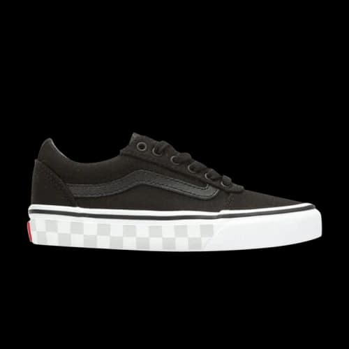 Vans Ward Kids 'Check Foxing - Black'