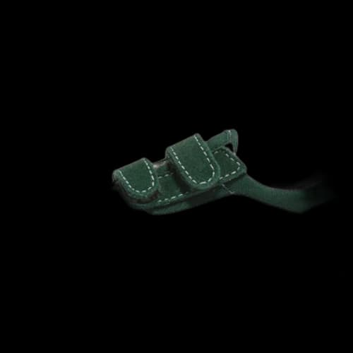 (TD) Vans Color Theory Old Skool Hook and Loop Shoes 'Green'