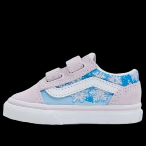 (TD) Vans Old Skool Hook And Loop Shoes 'Purple'