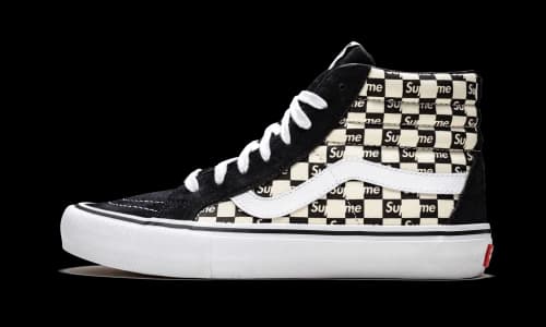 Vans Supreme x Sk8-Hi Pro 'Checkered Black'