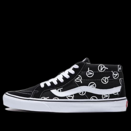 Vans SK8-Mid Logo 'Black White'