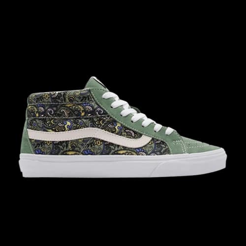 Vans Sk8-Mid Reissue 'Paisley - Hedge Green'