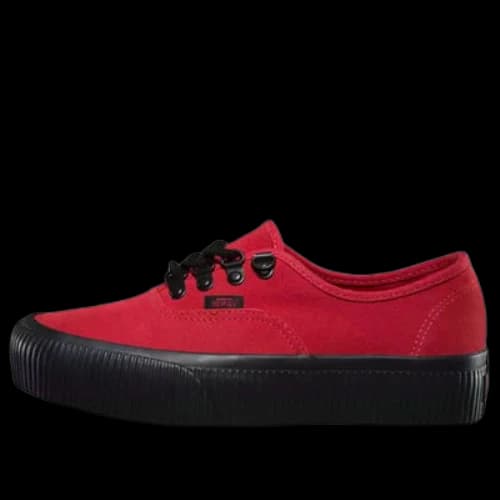 Vans Embossed Authentic Platform 2.0 Black/Red