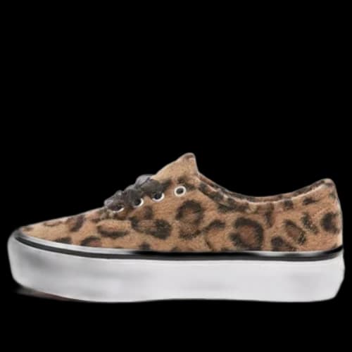 Vans Fuzzy Authentic Platform 20 Leopard