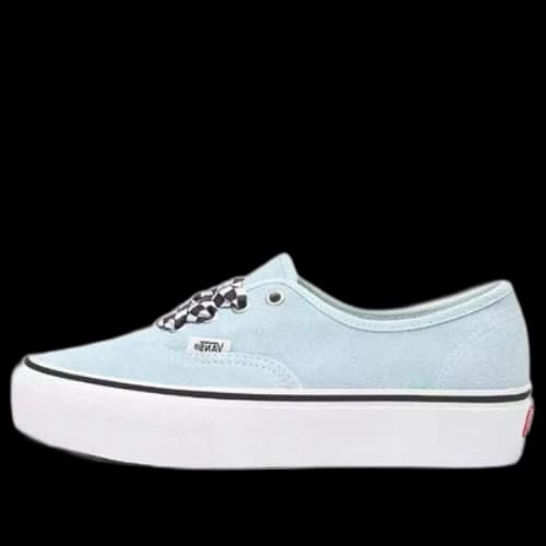 Vans Checkerboard Lace Authentic Platform 2.0 Blue/White