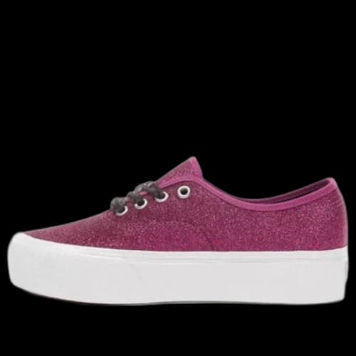 Vans Glitter Authentic Platform 2.0 Red/White