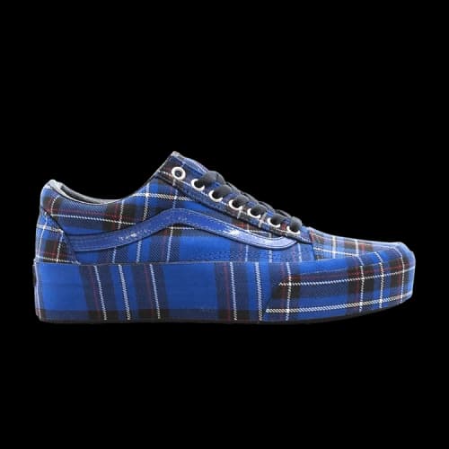 Vans Old Skool Platform 'Patent Plaid Limoges'