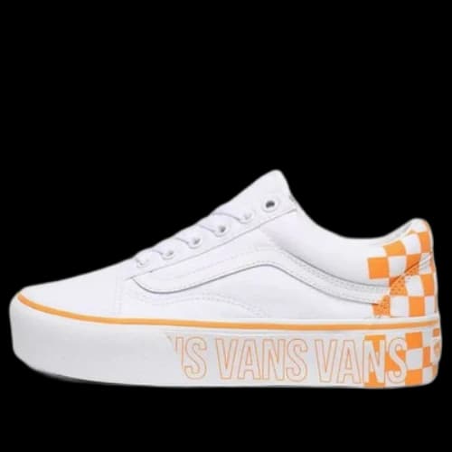 Vans Old Skool Platform 'White Orange'