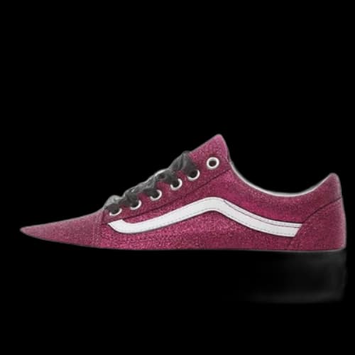 Vans Glitter Old Skool Platform 'Purple White'