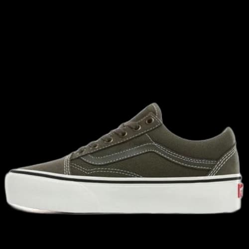 Vans OLD SKOOL PLATFORM 'Green White'